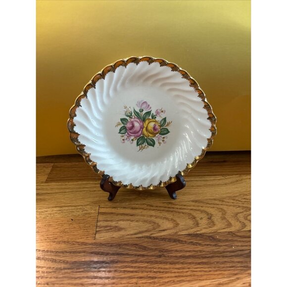 ndiana Other - Vintage ndianaWarranted 22Kt Gold Quban Royal Cake Plate